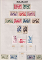 Mauritanie - Collection Vendue Page Par Page - Neuf * Avec Charnière - TB - Unused Stamps