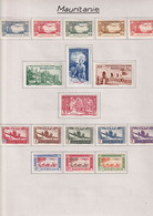 Mauritanie - Collection Vendue Page Par Page - Neuf * Avec Charnière - TB - Unused Stamps