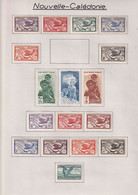 Nouvelle Calédonie - Collection Vendue Page Par Page - Neuf * Avec Charnière - TB - Unused Stamps