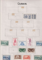 Océanie - Collection Vendue Page Par Page - Neuf * Avec Charnière - TB - Unused Stamps