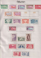 Réunion - Collection Vendue Page Par Page - Neuf * Avec Charnière - TB - Unused Stamps