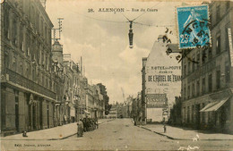 Alençon * La Rue Du Cours * Hôtel De France - Alencon