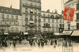 Paris 16ème * La Place De Passy * Quartier De La Muette * Glacier Confiseur * Tramway Omnibus * Commerces - Distretto: 16