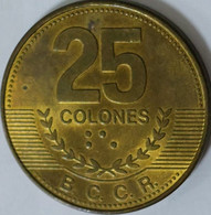 Costa Rica - 25 Colones, 2007, KM# 229c - Costa Rica