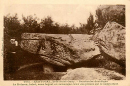 Kertugal , St Quay Portrieux * Sanctuaire Druidique , Le Dolmen Brisé * Thème Pierre Pierres Monolithe Mégalithe Menhir - Saint-Quay-Portrieux