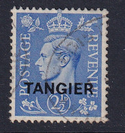 Morocco Agencies - Tangier: 1949   KGVI 'Tangier' OVPT  SG262    2½d    Used - Marocco (1956-...)