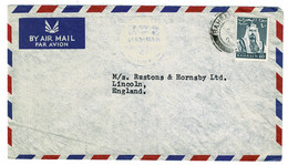 Ref 1550 - Bahrain Airmail Cover 40 N P Rate To England - Bahrein (1965-...)