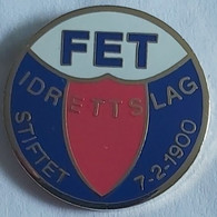 Fet Idrettslag  Norway Football Handball Club   PIN A8/6 A9/5 - Handball