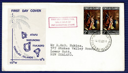 Ref 1550 - New Zealand - 1969 FDC First Day Cover - Tokelau Islands - Tokelau