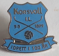 Korsvoll IL  Norway Football Club Handball Club   PIN A8/6 A9/5 - Handball