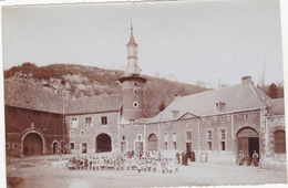 50009  Flone  Cour  De  L'école   Tres  Ancienne  Photo  15  X  10 - Amay