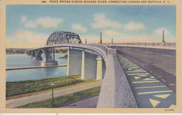 CANADA AND BUFFALO -   PEACE BRIDGE ACROSS NIAGARA RIVER - Buffalo