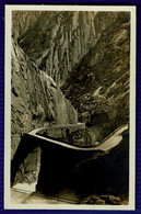 Ref 1551 -  Early Real Photo Postcard - Teufelsbrucke In Andermatt - Uri Switzerland - Andermatt