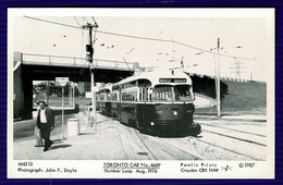 Ref 1551 -  Reproduction Postcard - Toronto Tram Car No 4689 (Humber Loop) - Canada - Toronto