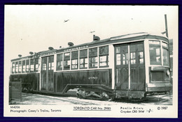 Ref 1551 -  Reproduction Postcard - Toronto Tram Car No 2280 - Canada - Toronto