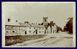 Ref 1552 - Early Real Photo Postcard - Mosleley Old Village - Birmingham Warwickshire - Birmingham