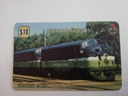 GREAT BRITAIN  /UNITEL  / AMERICAN RAILWAYS / NORTHERN  PACIFIC    /  10 POUND  PREPAID      ** 10048** - Other & Unclassified