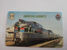 GREAT BRITAIN  /UNITEL  / AMERICAN RAILWAYS / AMTRAK     /  10 POUND  PREPAID      ** 10049** - Andere & Zonder Classificatie