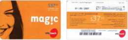 Recharge GSM - Liban - MTC Touch - Magic - Woman $37,90, Exp. 08/08/2007 - Liban