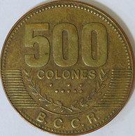 Costa Rica - 500 Colones, 2007, KM# 239.1a - Costa Rica