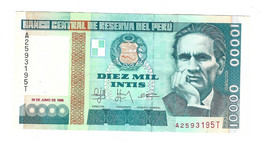 Peru 10000 Intis  1988  140   Unc - Pérou