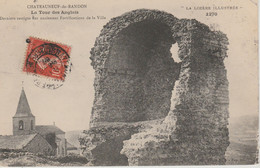 CHAYEAUNEUF  DE  RANDON  ( 48 )  LA TOUR DES  ANGLAIS , VESTIGES DES ANCIENNES  FORTIFICATIONS - C P A   ( 22 / 6/ 61  ) - Chateauneuf De Randon