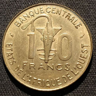 ETATS DE L'AFRIQUE DE L'OUEST - 10 FRANCS 1976 - KM 1a - ( Gazelle Des Sables ) - Other - Africa