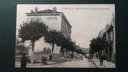 01 - OYONNAX - HOTEL VARIN ET AVENUE DE LA GARE - Oyonnax