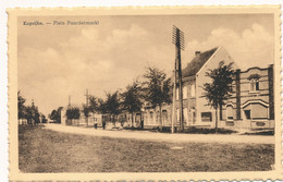 KAPRIJKE  PLEIN PAARDENMARKT    2 SCANS - Kaprijke