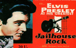 7583 Télécarte Collection ELVIS PRESLEY  At His Greatest Jail House Rock Chanteur ( Recto Verso)    Carte Téléphonique - Musica