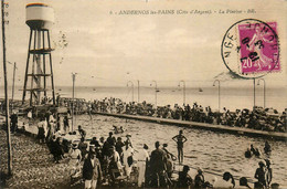 Andernos Les Bains * Vue Sur La Piscine * Château D'eau * Baigneurs - Andernos-les-Bains