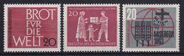 MiNr. 389-391  Deutschland Bundesrepublik Deutschland - Postfrisch/**/MNH - Ungebraucht