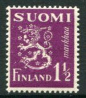 FINLAND 1930 Lion Definitive 1 M.  MNH / **..  Michel 152 - Nuevos