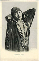 LIBYA / LIBIA - CANTATRICE ARABA / ARAB SINGER - HALF NAKED / NU -  EDIZ. SION LEGHZIEL 1920s (11234) - Libia