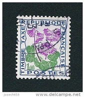 N° 102  Timbre Taxe  Soldanelle Des Alpes 1f 1964 1971 France Oblitéré - 1960-.... Gebraucht