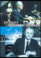 Encart CEF - Jacques Chaban Delmas - 10/11/2001 Bordeaux - Documenti Della Posta