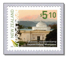 New Zealand 2022 Ruapehu Volcano - Sarjeant Gallery In Whanganui Volcans Berge Mountains Volcanoes MNH ** - Ungebraucht