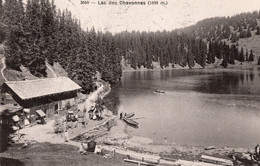 VAUD LAC DES CHAVONNES - VILLARS SUR OLLON CHESIERES - Phototypie Co, Neuchâtel No 3669 - Circulé Le 26.07.1923 - Ollon