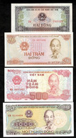 VIET-NAM - Lot De 4 Billets Viêt-Nam - UNC - Viêt-Nam