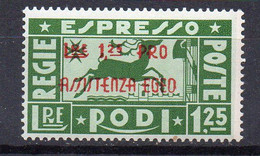 1943  Occupazione Tedesca Dell'Egeo Espresso E3 Integro MNH** - Egée