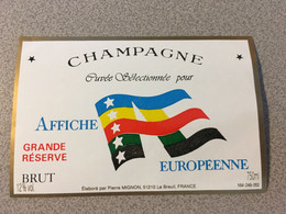 Etiquette Champagne N°462 - Champagne