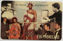 Swaziland E50 " Commemorating 30th Birthday Of H.M. King Mswati III" - Swaziland