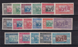 Sénégal N°72/86 - Neuf * Avec Charnière - TB - Unused Stamps