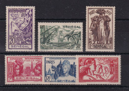 Sénégal N°138/143 - Neuf * Avec Charnière - TB - Unused Stamps