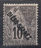DIEGO SUAREZ ,1892,type Alphee Dubois Surchargé Yvert No 17 , 10 C Noir Sur Lilas  Neuf * MH ,TB - Nuevos