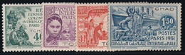 Tchad N°56/59 - Neuf * Avec Charnière - TB - Unused Stamps