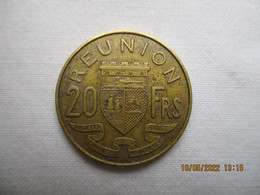 France: La Réunion 20 Francs 1955 - Reunion