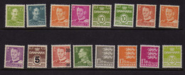 Danemark -  Christian X  - Frederik IX    -  Neufs** - MNH - Unused Stamps