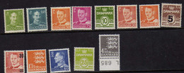 Danemark -  Christian X  - Frederik IX    -  Neufs** - MNH - Unused Stamps