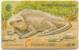 British Virgin Islands - C&W (GPT) - Iguana - 19CBVA - 1994, 30.000ex, Used - Maagdeneilanden